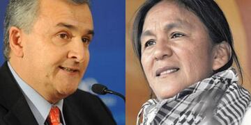 JUJUY. Morales cruzó a Cristina por Milagro Sala (Archivo).