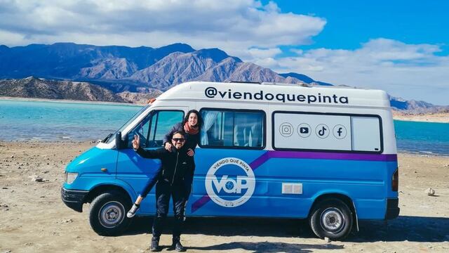 Mecha y Wally, estuvieron casi dos meses en Mendoza porque los "atrapó".