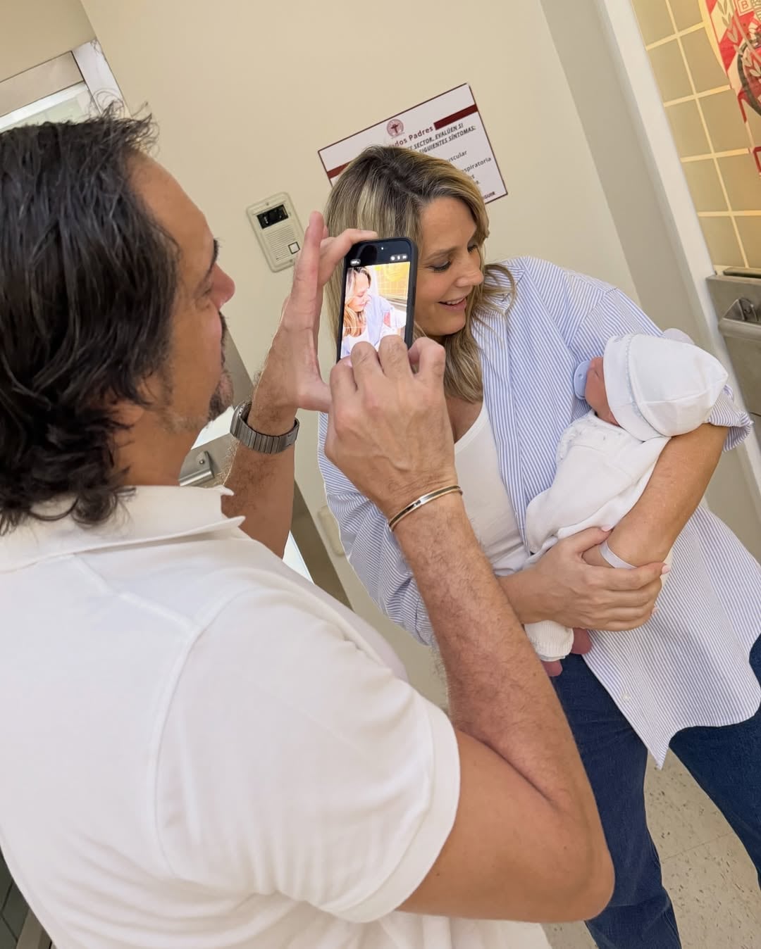 La felicidad de Rocío Marengo por el alta de su hijo Isidro