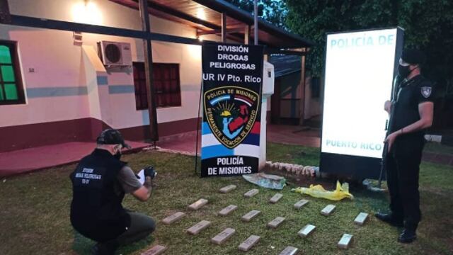 Policía incautó 16 kilogramos de marihuana