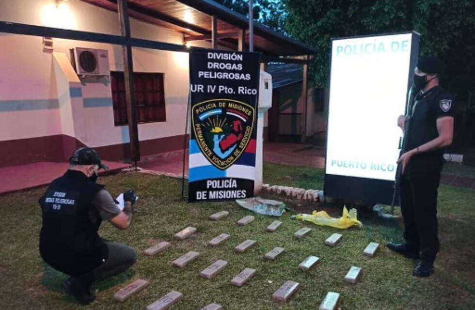Incautaron 16 kilogramos de marihuana en Puerto Rico