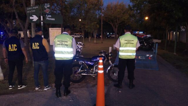 Retuvieron una moto en un operativo vial