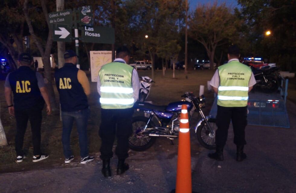 Retuvieron una moto en un operativo vial: no estaba registrada