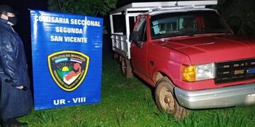 Recuperaron una camioneta que había sido sustraída en San Pedro.