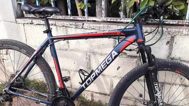 La bicicleta recuperada por la GUR