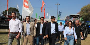 El gobernador Maximiliano Pullaro recorrió la ExpoRural de Rafaela