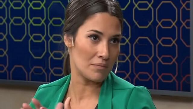 La modelo habló en vivo de la situación de acoso sufrida de adolescente y animó a hablar sobre esos casos (Fotograma del programa)