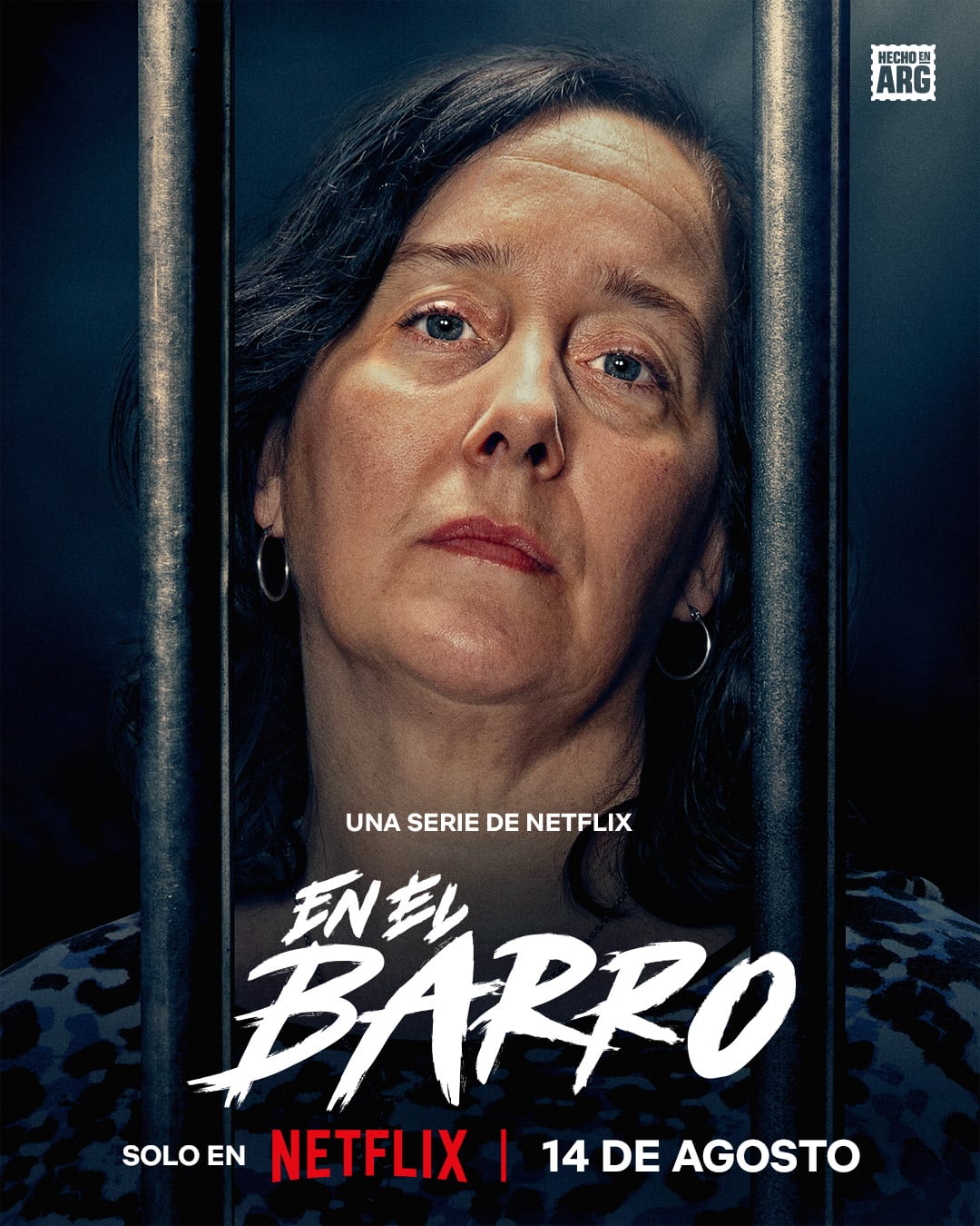 Ana Garibaldi es Gladys Guerra de Borges. Foto: Netflix.
