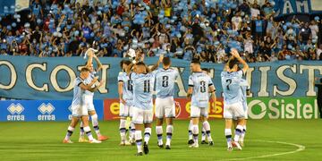 Belgrano puntero, y Benjamín feliz. Este martes conocerá a sus ídolos (Facundo Luque / La Voz).