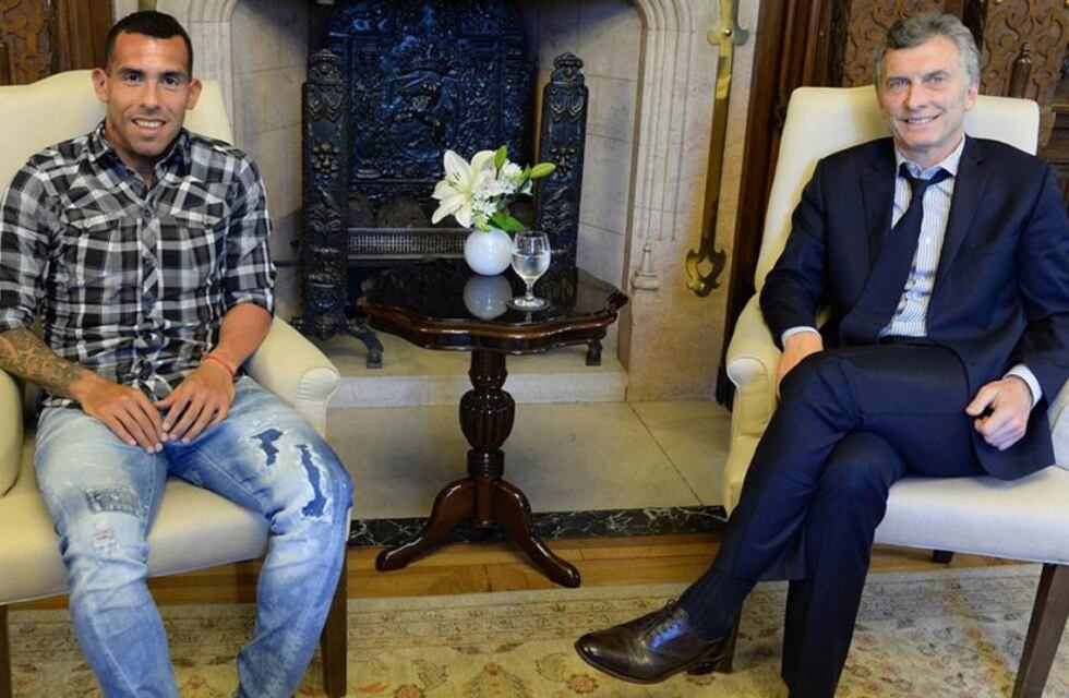 Mauricio Macri le deseó a Carlos Tevez “éxito en lo que viene”