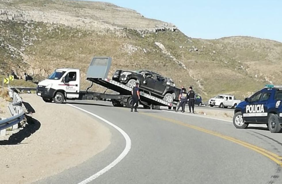 Volcó una familia en la ruta 40 y un niño de tres años está grave