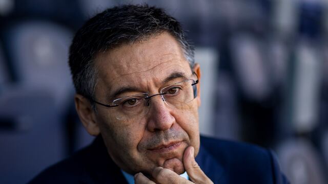 Josep María Bartomeu, expresidente del FC Barcelona investigado por el "BarçaGate". (AP/Emilio Morenatti)