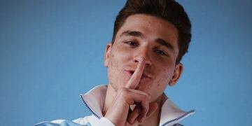 Se conoció de qué club es hincha Julián Álvarez.