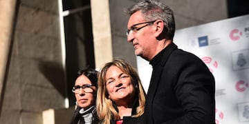 Fabiana Martínez, Mariela Parisi y Daniel Koci.