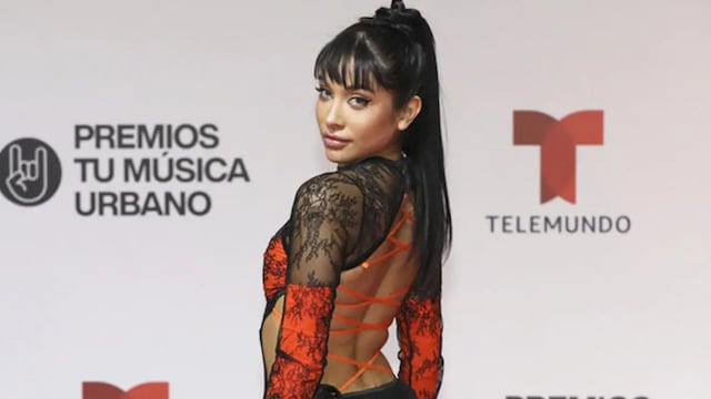 María Becerra en los Premios Tu Música Urbano 2022