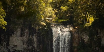 Nuevo foco de incendio en el Parque Provincial Salto Encantado.