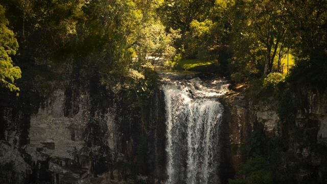 Nuevo foco de incendio en el Parque Provincial Salto Encantado.