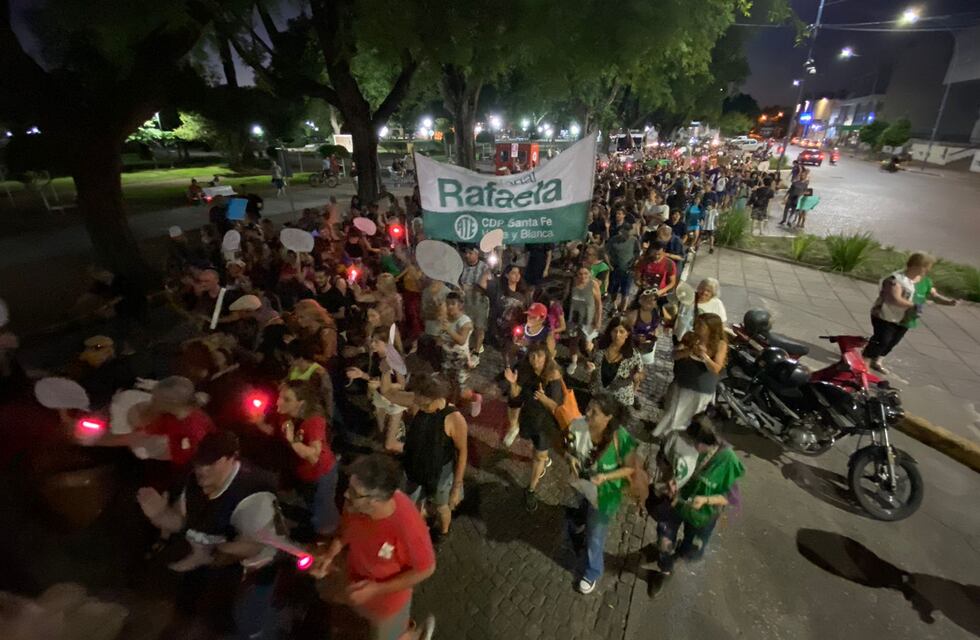 Rafaela también se movilizó en contra del DNU y la Ley Ómnibus