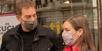 Diego Santilli y Abigail Gómez.