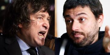 Javier Milei y Juan Grabois