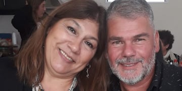 El matrimonio sanjuanino que falleció producto del accidente en Río Negro.