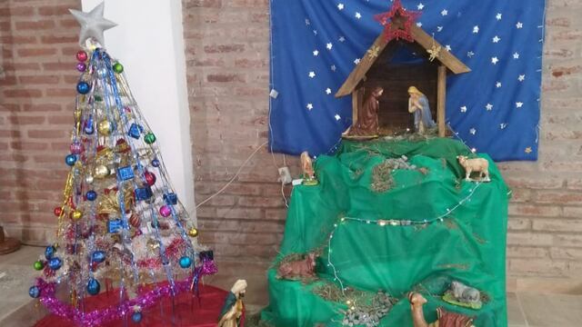Pesebre de la Capilla Santa María Reina