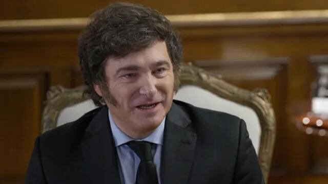 El presidente Javier Milei fue entrevistado por un medio chileno y brindó declaraciones sobre las Malvinas, entre otros temas. Foto: Los Andes