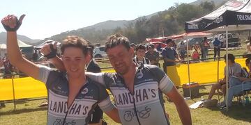 Lionel y Lorenzo Badino en el Trasmontaña en Tucumán
