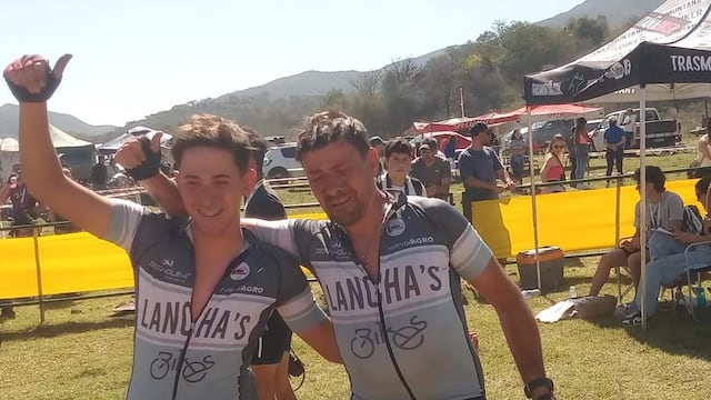 Lionel y Lorenzo Badino en el Trasmontaña en Tucumán