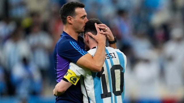 Scaloni y Messi, los Lionel que llenaron de ilusión y alegría a toda Argentina.