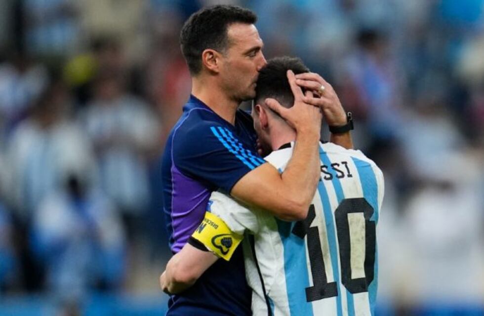 Cómo no amarlo: Lionel Scaloni rompió en llanto tras la consagración de Argentina en Qatar