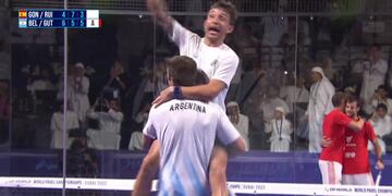 "Sanyo" y "Bela" ganaron el último partido y Argentina se consagró campeón mundial.