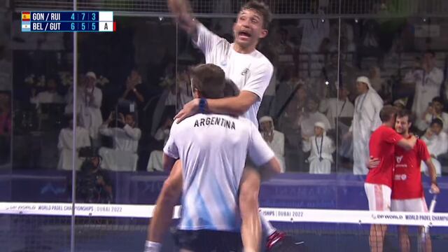 "Sanyo" y "Bela" ganaron el último partido y Argentina se consagró campeón mundial.