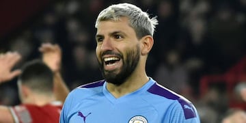 Sergio Agüero es el goleador histórico del Manchester City. (AP/Archivo)