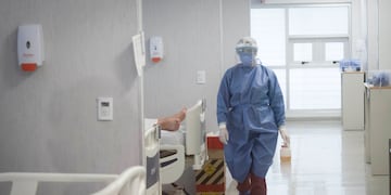 Se conoció el informe semanal sanitario de la provincia. Suben los contagiados y la ocupación de camas UTI. Ignacio Blanco/Los Andes