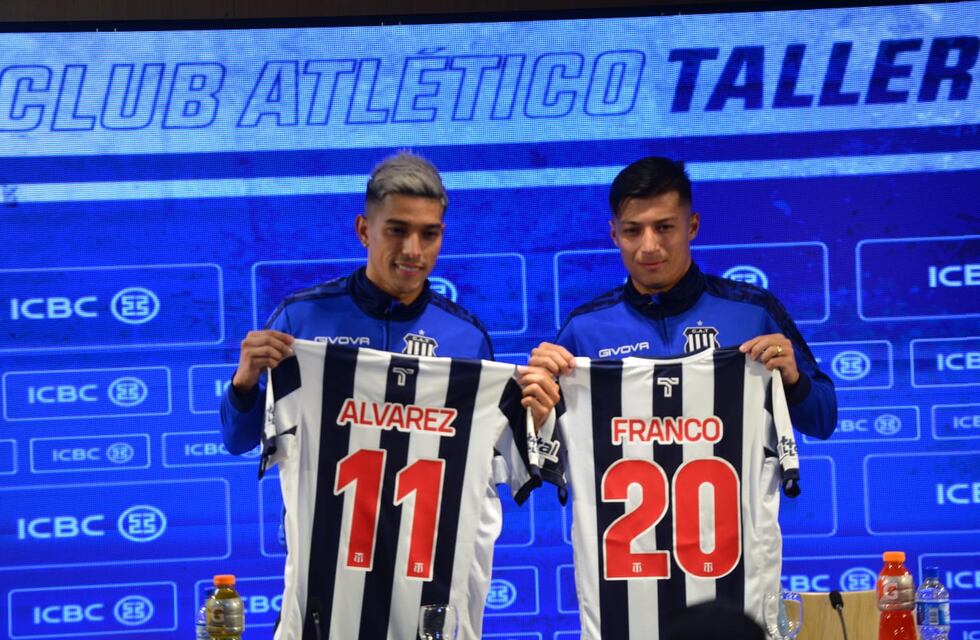 Video: la presentación de Favio Álvarez y Alan Franco, refuerzos de Talleres