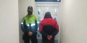 Un hombre amenazó a una mujer con un cuchillo y fue aprehendido