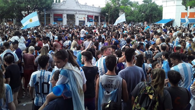 Rafaela celebró el pase a la final de Argentina en Qatar 2022