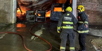 Incendio de gran magnitud en Córdoba.