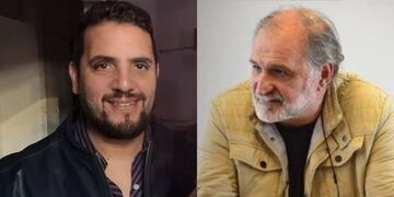 García Maañón, colaborador de Lilia Lemoine, y Eduardo Belliboni se cruzaron a las piñas.