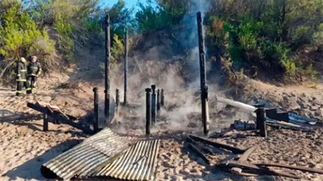 Incendiaron un Kiosco y piden ayuda para reconstruirlo