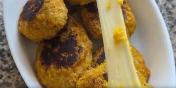 Croquetas de zapallo y queso