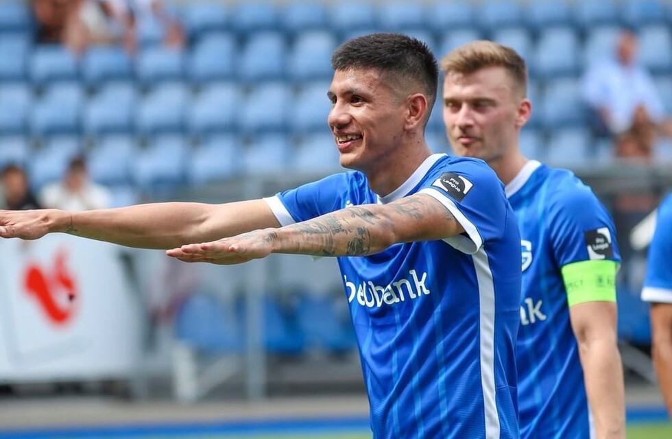 La alegría después de Newell’s: Nicolás Castro debutó en Genk con un triunfo