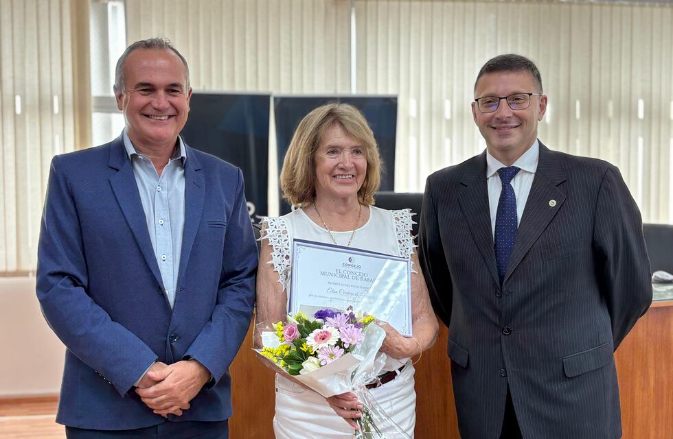 El Concejo Municipal destacó a Elisa Cordera de Armando