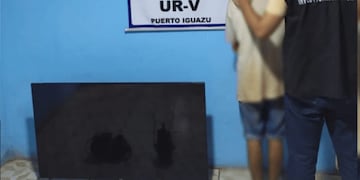 Un joven fue detenido por comercializar objetos robados en Puerto Iguazú.