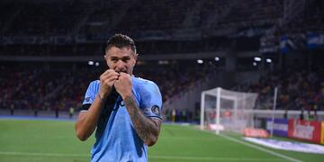 Aseguran que Pablo Vegetti demandó a Belgrano. (José Gabriel Hernández / La Voz)