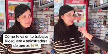 Reveló su sueldo trabajando en un kiosco.