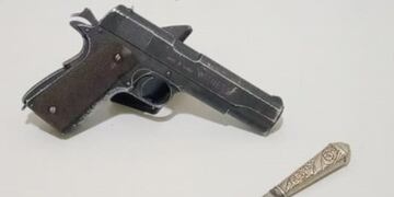 Fueron detenidos dos hombres luego de una persecución y estaban armados