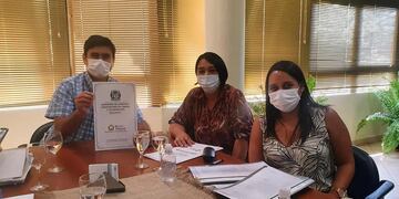 Regularización de tierras en barrio Lomas del Paraná en Eldorado.