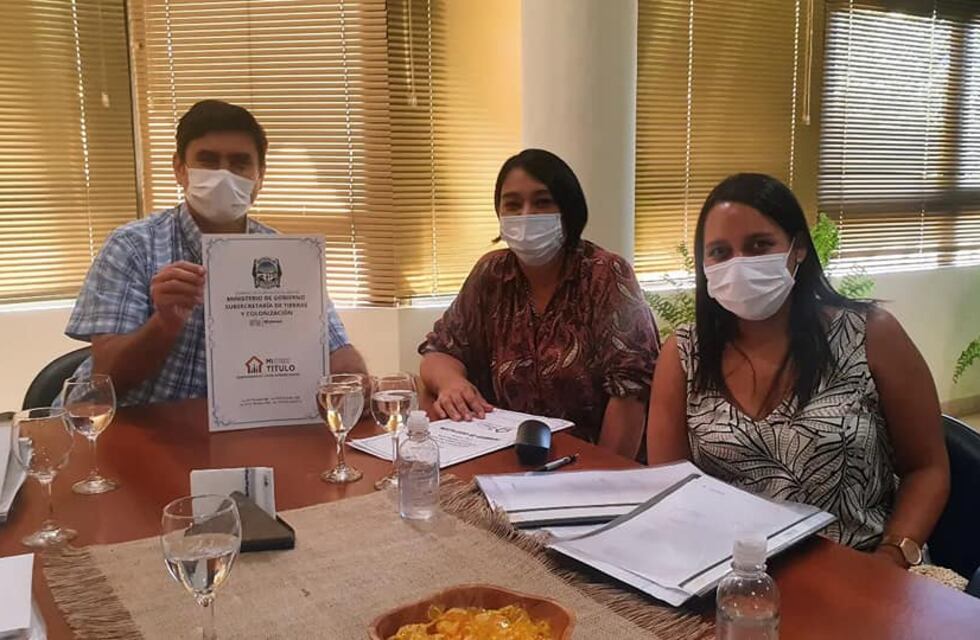 Regularización de tierras en barrio Lomas del Paraná en Eldorado